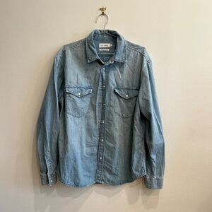 Frame Denim Western Clip Button